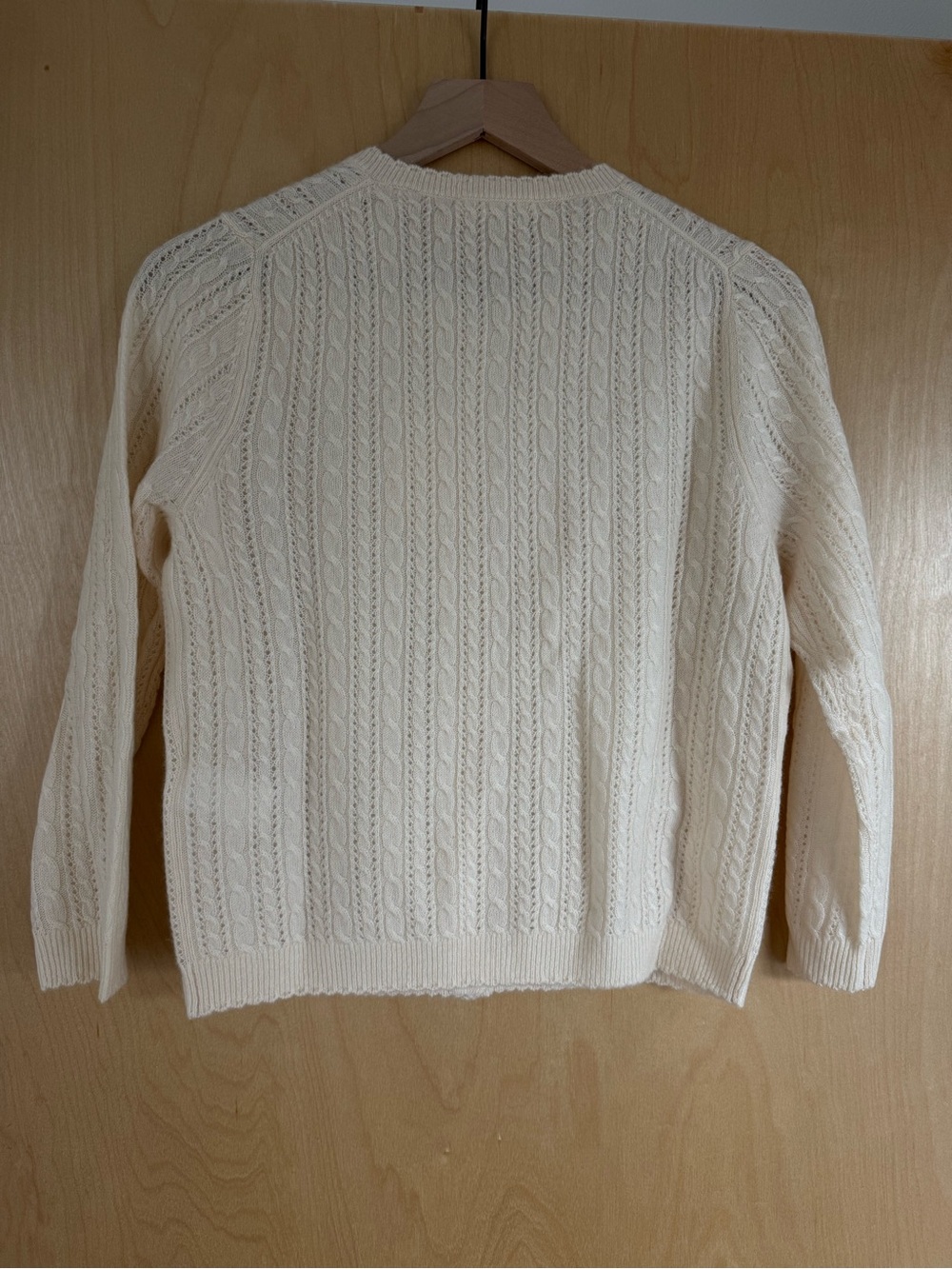 Dôen Danae Cashmere Cardigan Dogwood - Picture 3 of 3